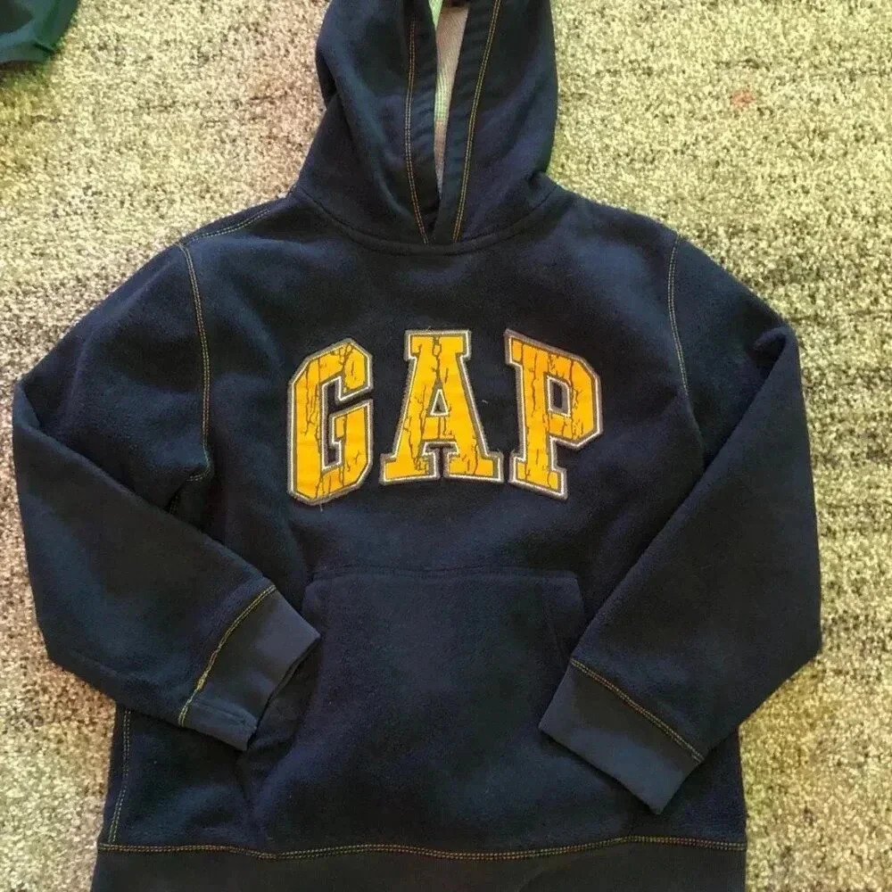 Boy’s Gap Super Cozy Blue Hoodie Size Medium 8